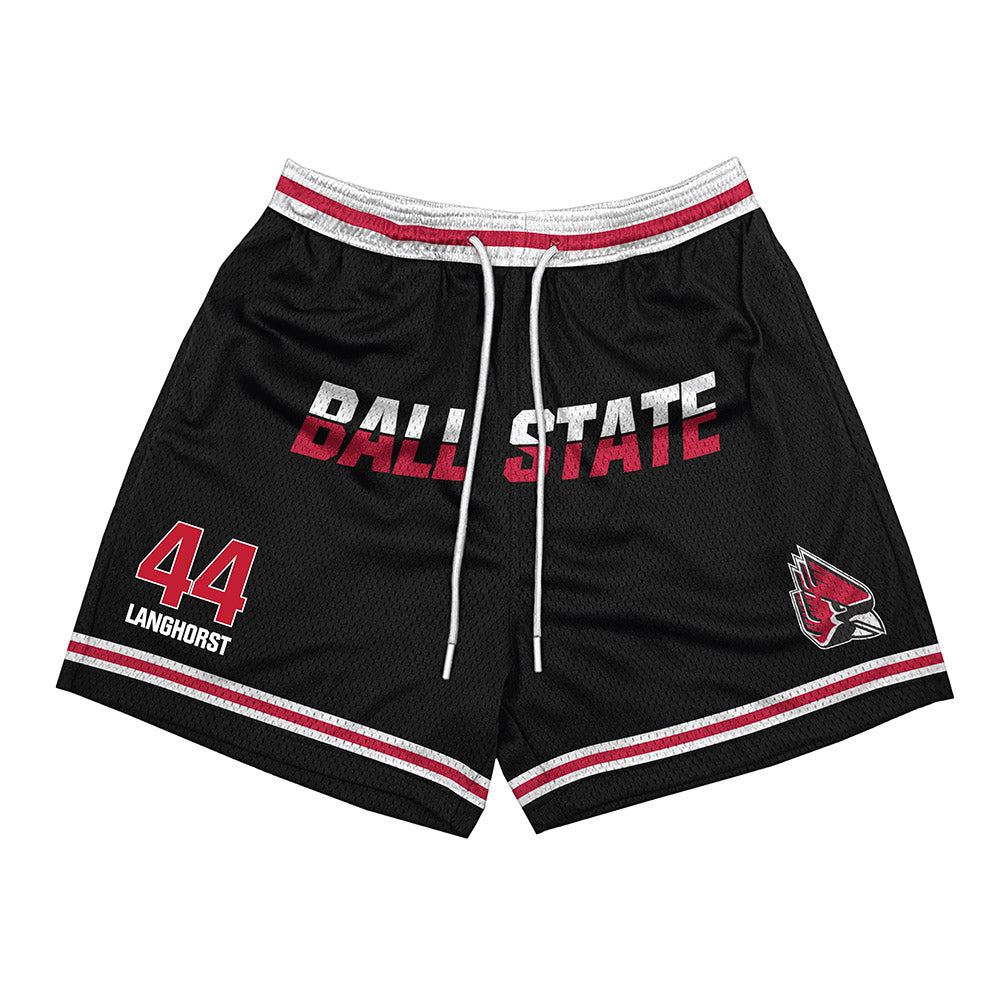 Ball State - NCAA Baseball : Kade Langhorst - Shorts-0