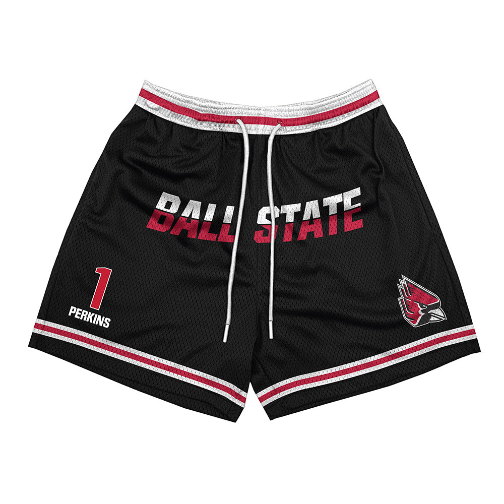 Ball State - NCAA Baseball : Maalik Perkins - Shorts-0