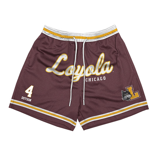Loyola - NCAA Men's Basketball : Kayde Dotson - Shorts-0