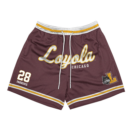 Loyola - NCAA Men's Volleyball : Daniel Fabikovic - Shorts-0
