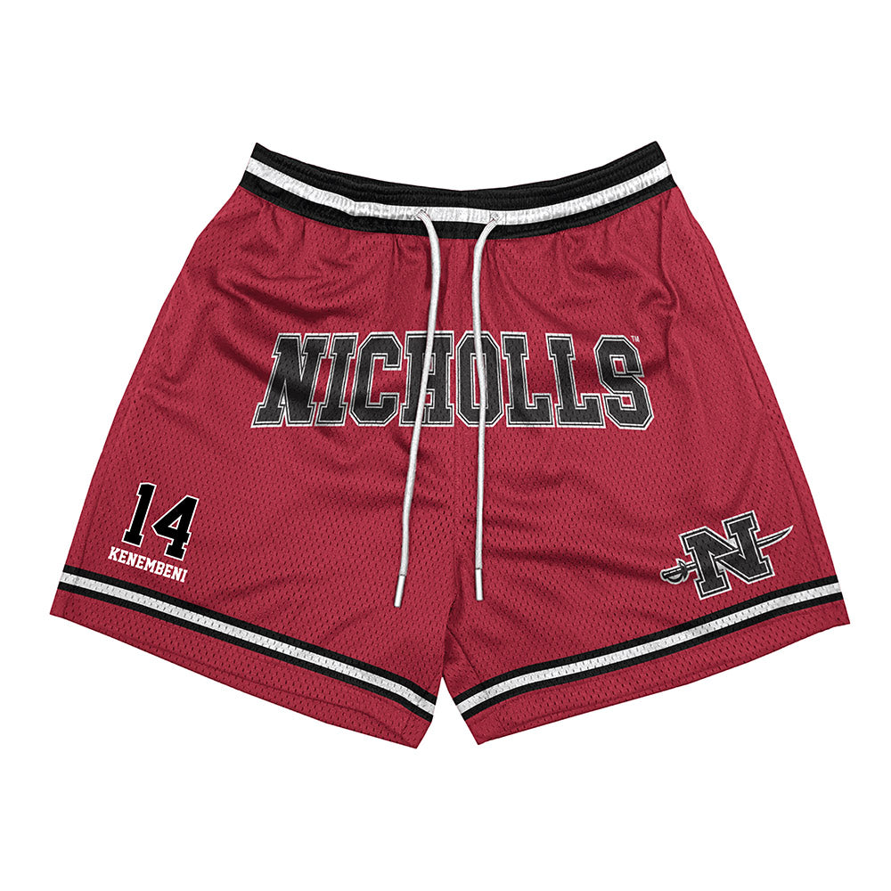 Nicholls State - NCAA Women's Basketball : Rie Rie Kenembeni - Shorts-0