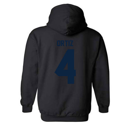 Syracuse - NCAA Women's Volleyball : Emma Ortiz - Classic Shersey Hooded Sweatshirt-1