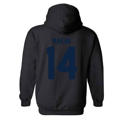 Syracuse - NCAA Women's Volleyball : Tehya Maeva - Classic Shersey Hooded Sweatshirt-1