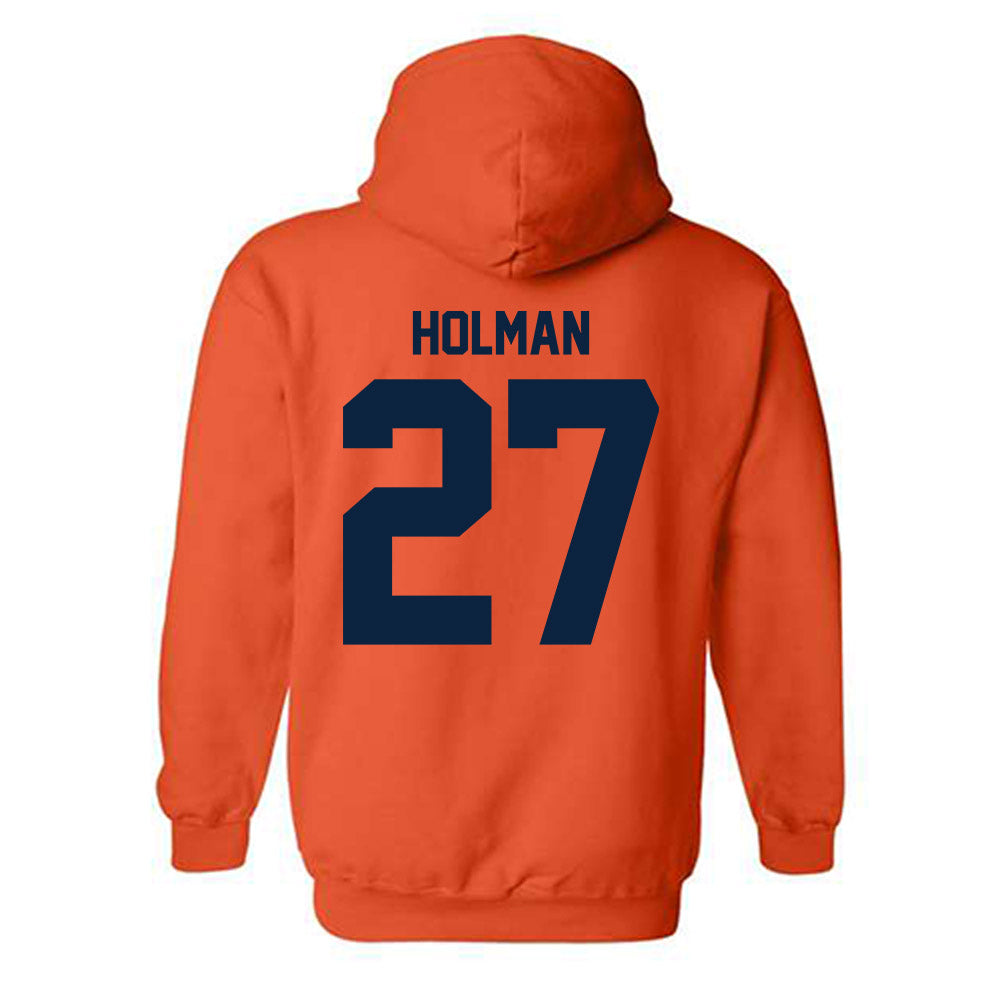 Syracuse - NCAA Men's Soccer : Garrett Holman - Hooded Sweatshirt