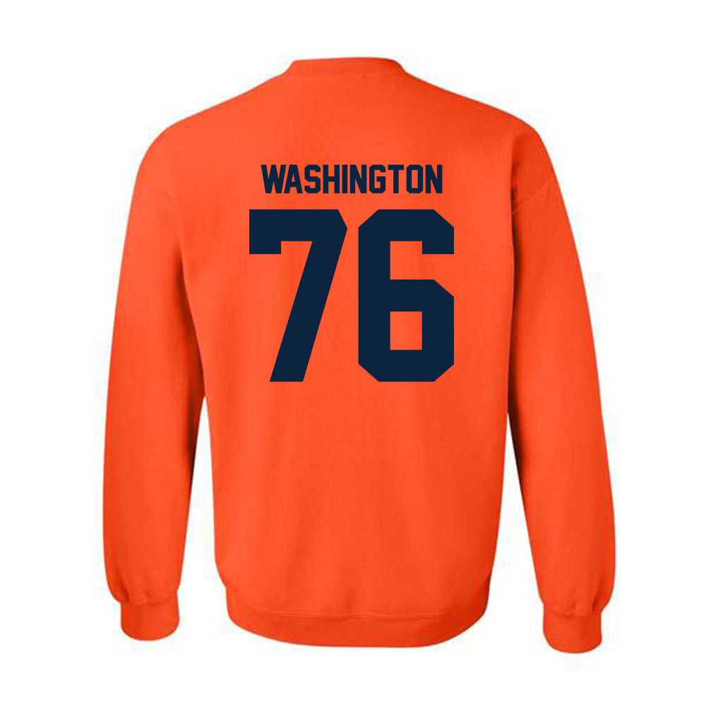 Syracuse - NCAA Football : Byron Washington - Classic Shersey Crewneck Sweatshirt-1