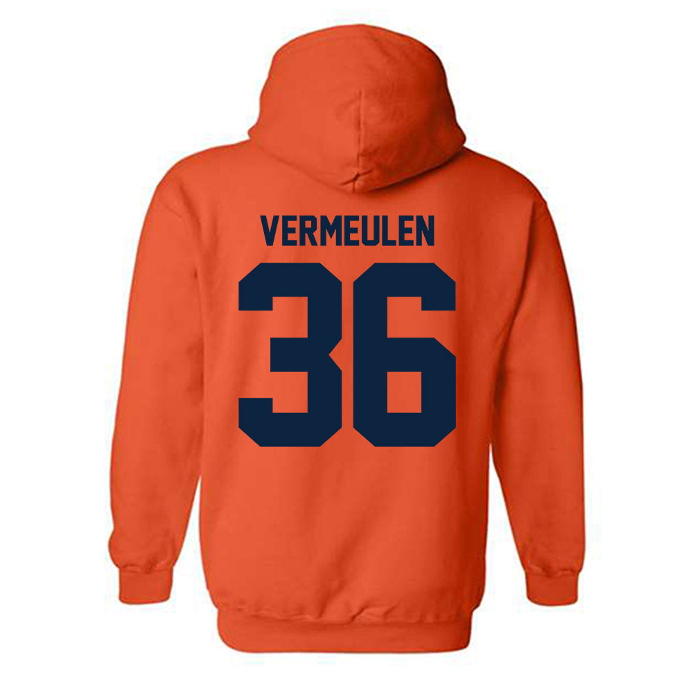 Syracuse - NCAA Football : Lucas Vermeulen - Classic Shersey Hooded Sweatshirt-1