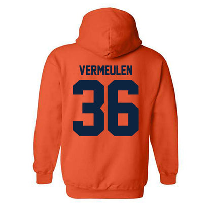Syracuse - NCAA Football : Lucas Vermeulen - Classic Shersey Hooded Sweatshirt-1