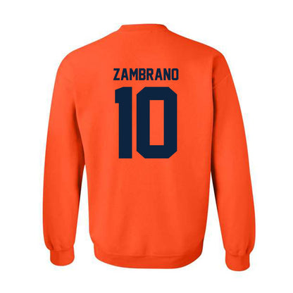 Syracuse - NCAA Men's Soccer : Carlos Zambrano - Classic Shersey Crewneck Sweatshirt-1