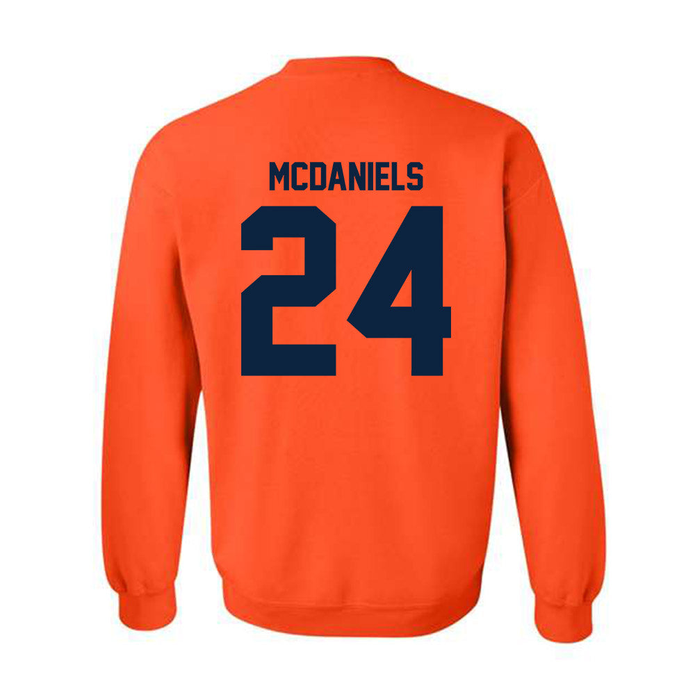 Syracuse - NCAA Football : Ibn McDaniels - Classic Shersey Crewneck Sweatshirt-1
