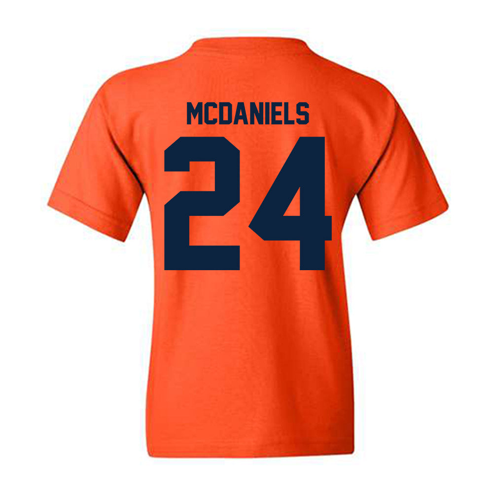Syracuse - NCAA Football : Ibn McDaniels - Classic Shersey Youth T-Shirt-1