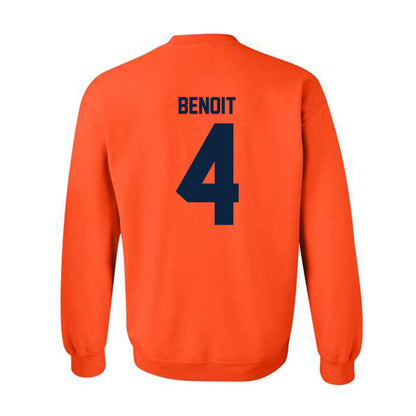 Syracuse - NCAA Women's Lacrosse : Kaci Benoit - Classic Shersey Crewneck Sweatshirt-1