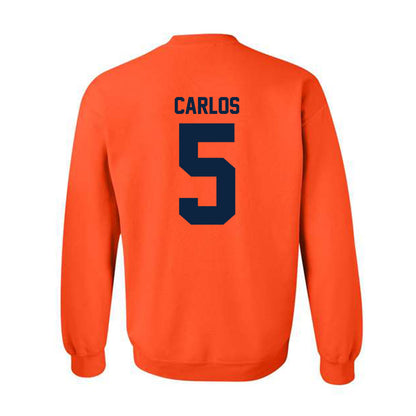 Syracuse - NCAA Men's Basketball : Jaquan Carlos - Crewneck Sweatshirt