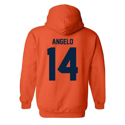 Syracuse - NCAA Men's Lacrosse : Drew Angelo - Classic Shersey Hooded Sweatshirt-1