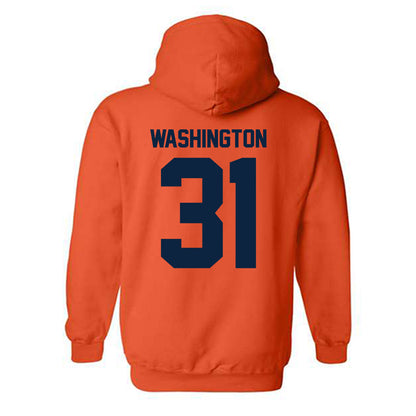 Syracuse - NCAA Football : Marcus Washington - Hooded Sweatshirt