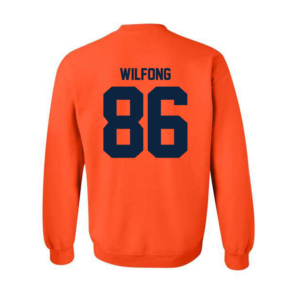 Syracuse - NCAA Football : Terrell Wilfong - Classic Shersey Crewneck Sweatshirt-1