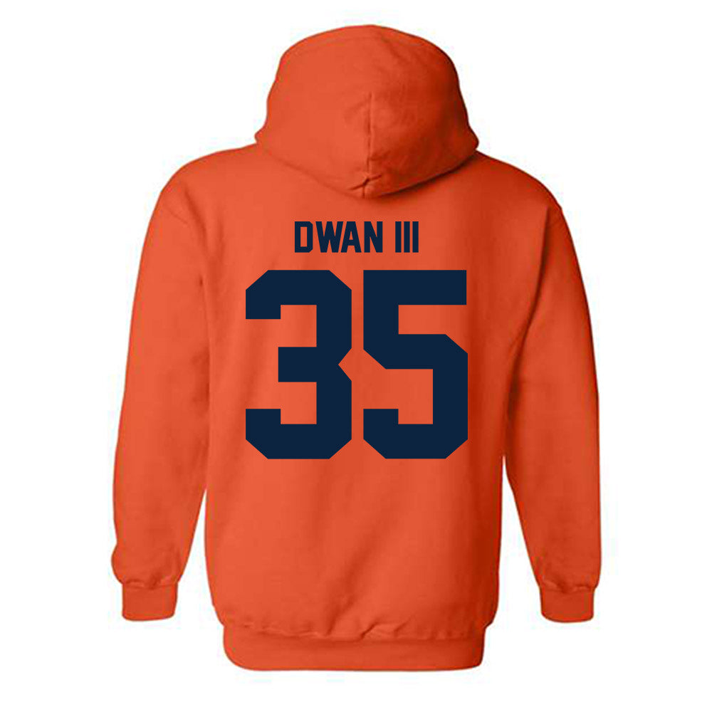 Syracuse - NCAA Men's Lacrosse : Billy Dwan III - Classic Shersey Hooded Sweatshirt-1