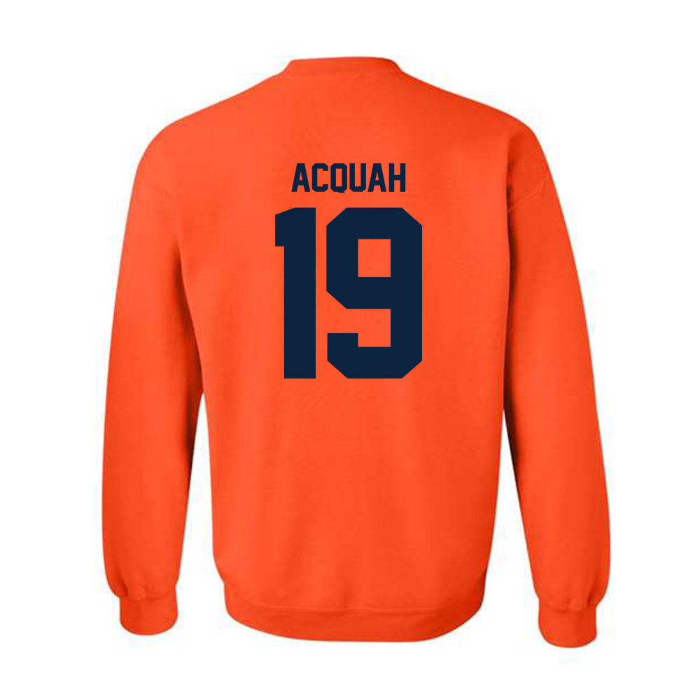 Syracuse - NCAA Men's Soccer : Michael Acquah - Classic Shersey Crewneck Sweatshirt-1