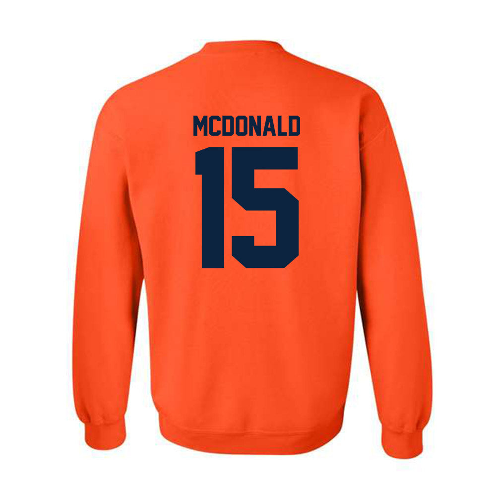 Syracuse - NCAA Football : Derek McDonald - Crewneck Sweatshirt