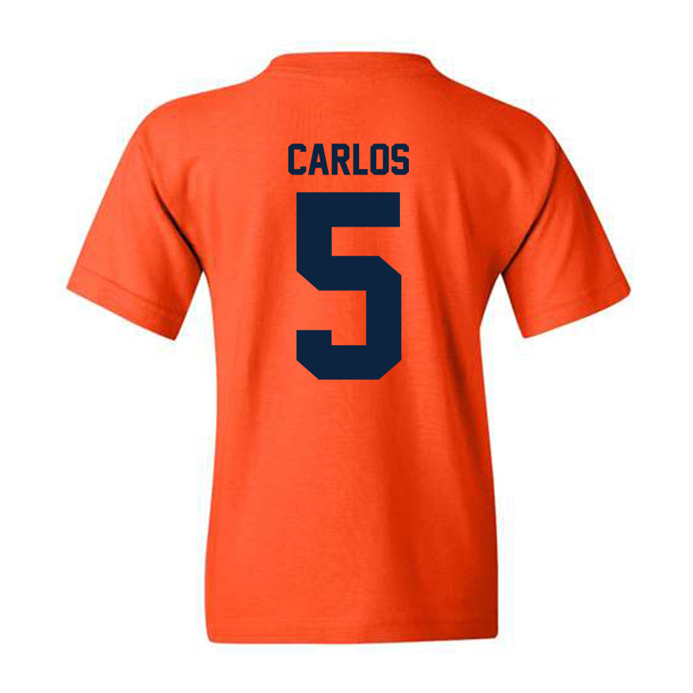 Syracuse - NCAA Men's Basketball : Jaquan Carlos - Youth T-Shirt