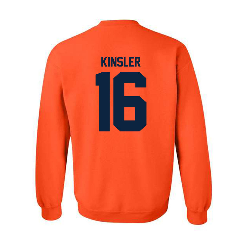 Syracuse - NCAA Women's Ice Hockey : Jackson Kinsler - Classic Shersey Crewneck Sweatshirt-1