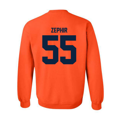 Syracuse - NCAA Men's Basketball : Bryce Zephir - Classic Shersey Crewneck Sweatshirt-1
