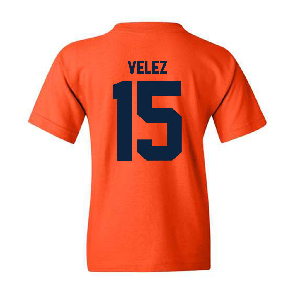 Syracuse - NCAA Women's Basketball : Angellica Velez - Youth T-Shirt