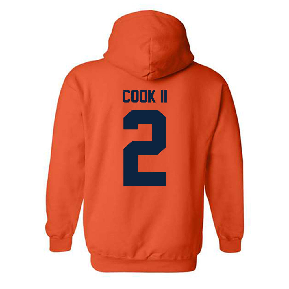 Syracuse - NCAA Football : Johntay Cook II - Classic Shersey Hooded Sweatshirt-1