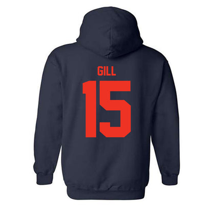 Syracuse - NCAA Football : Darrell Gill - Classic Shersey Hooded Sweatshirt-1