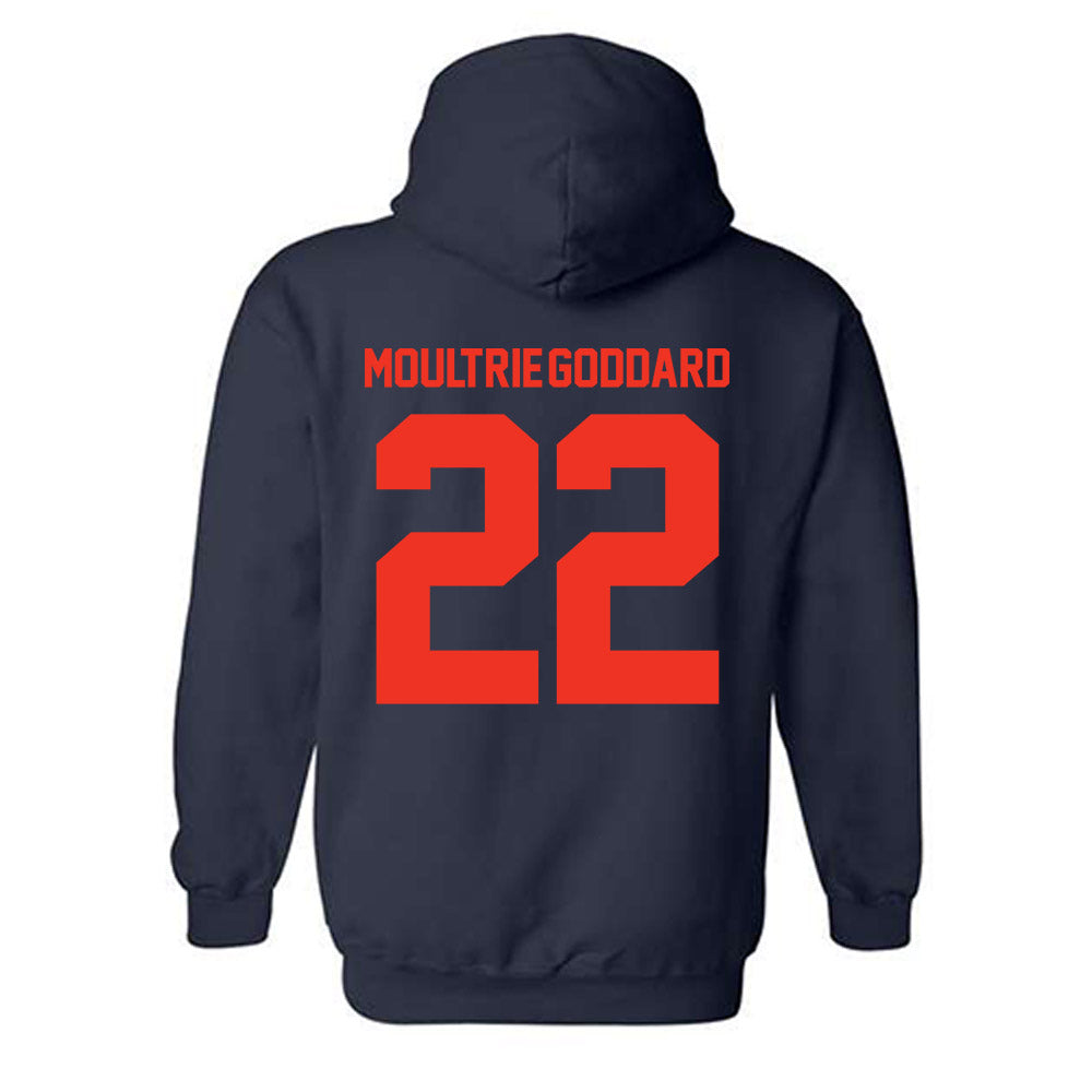 Syracuse - NCAA Football : Zyian Moultrie-Goddard - Classic Shersey Hooded Sweatshirt-1