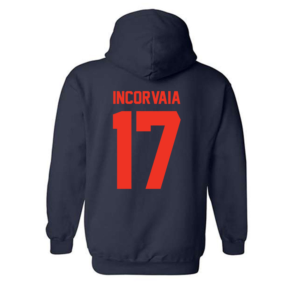 Syracuse - NCAA Women's Soccer : Abby Incorvaia - Classic Shersey Hooded Sweatshirt-1