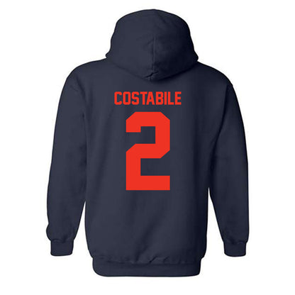 Syracuse - NCAA Women's Ice Hockey : Stella Costabile - Classic Shersey Hooded Sweatshirt-1