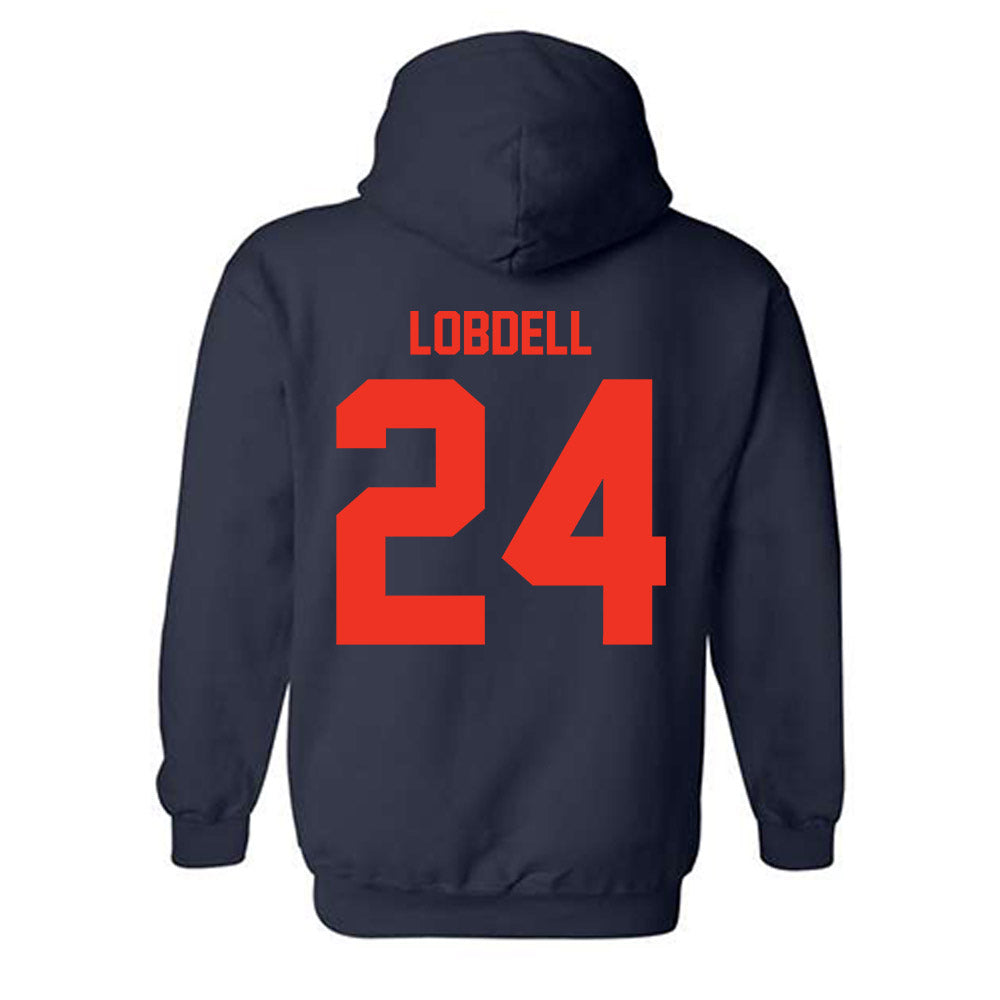 Syracuse - NCAA Men's Basketball : Noah Lobdell - Hooded Sweatshirt