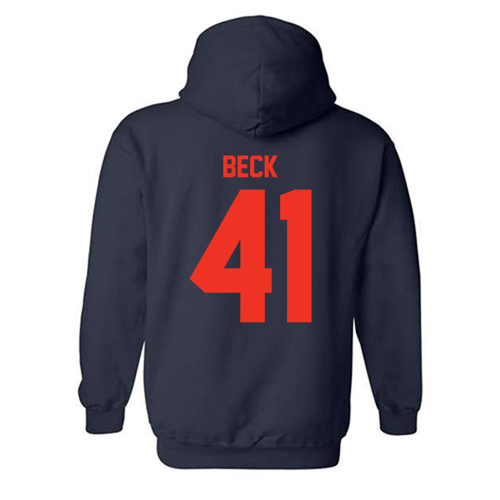 Syracuse - NCAA Men's Lacrosse : Jordan Beck - Hooded Sweatshirt