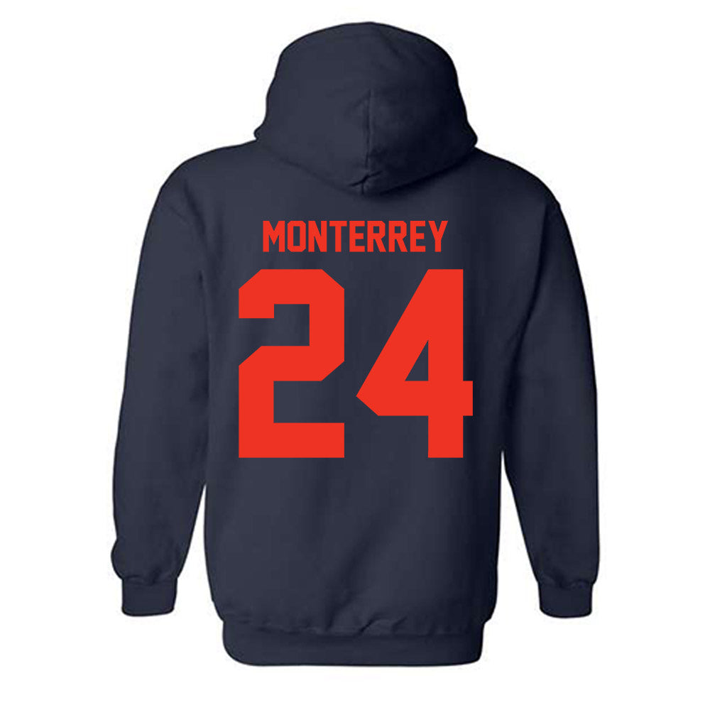 Syracuse - NCAA Women's Soccer : Carolina Monterrey - Classic Shersey Hooded Sweatshirt-1