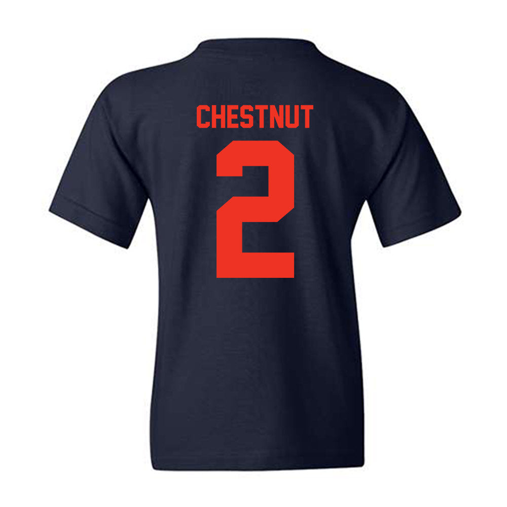 Syracuse - NCAA Football : Duce Chestnut - Classic Shersey Youth T-Shirt-1