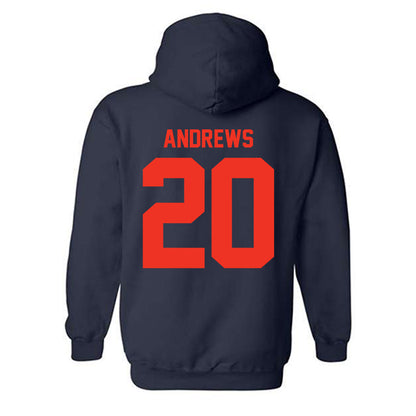 Syracuse - NCAA Football : Rayshon Andrews - Classic Shersey Hooded Sweatshirt-1