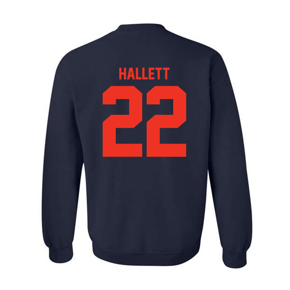 Syracuse - NCAA Women's Ice Hockey : Charlotte Hallett - Classic Shersey Crewneck Sweatshirt-1