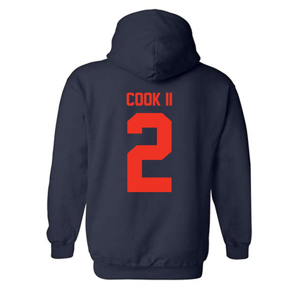 Syracuse - NCAA Football : Johntay Cook II - Classic Shersey Hooded Sweatshirt-1