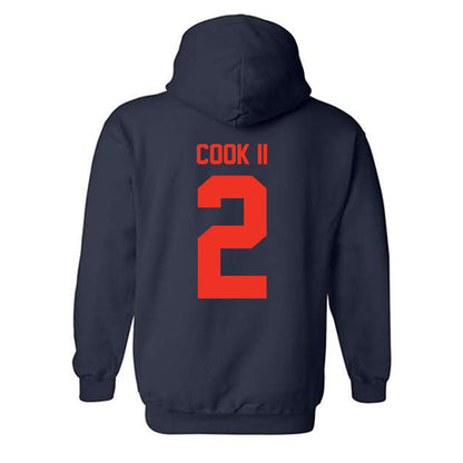 Syracuse - NCAA Football : Johntay Cook II - Classic Shersey Hooded Sweatshirt-1