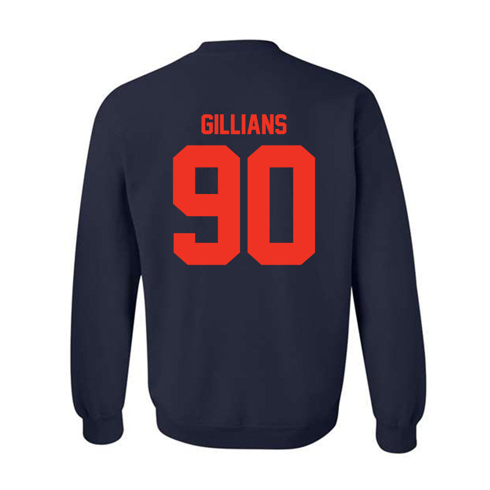 Syracuse - NCAA Football : Quante Gillians - Classic Shersey Crewneck Sweatshirt-1