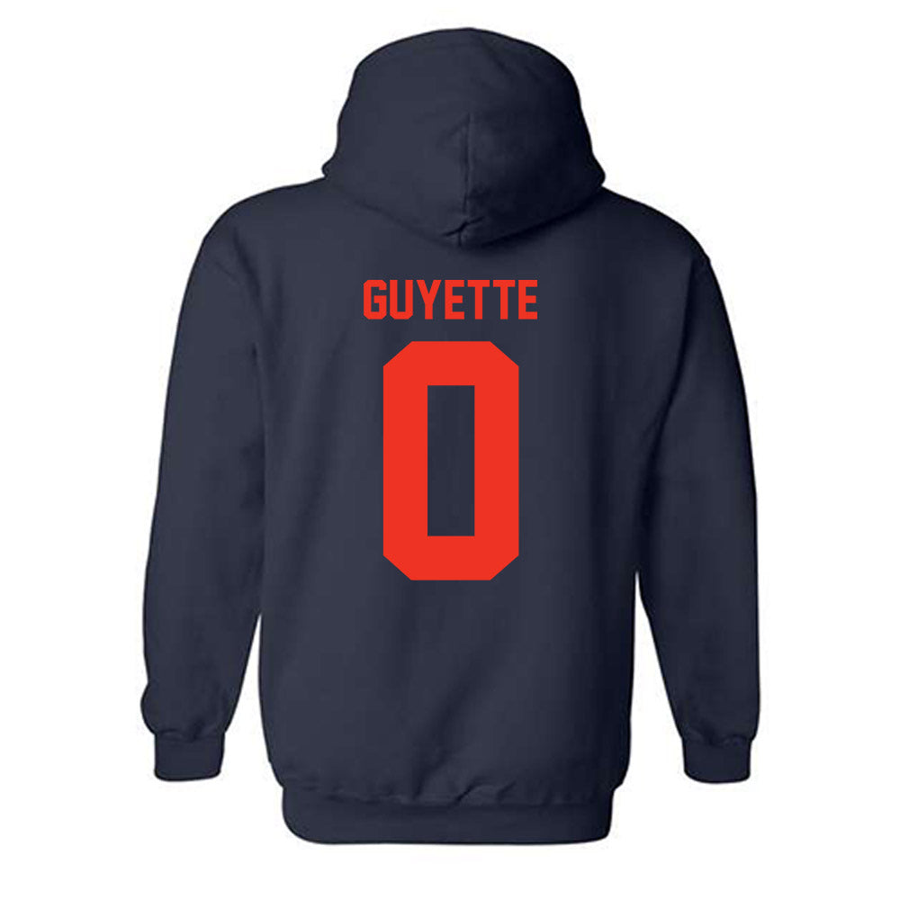 Syracuse - NCAA Women's Lacrosse : Daniella Guyette - Classic Shersey Hooded Sweatshirt-1