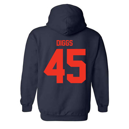Syracuse - NCAA Football : Fatim Diggs - Classic Shersey Hooded Sweatshirt-1