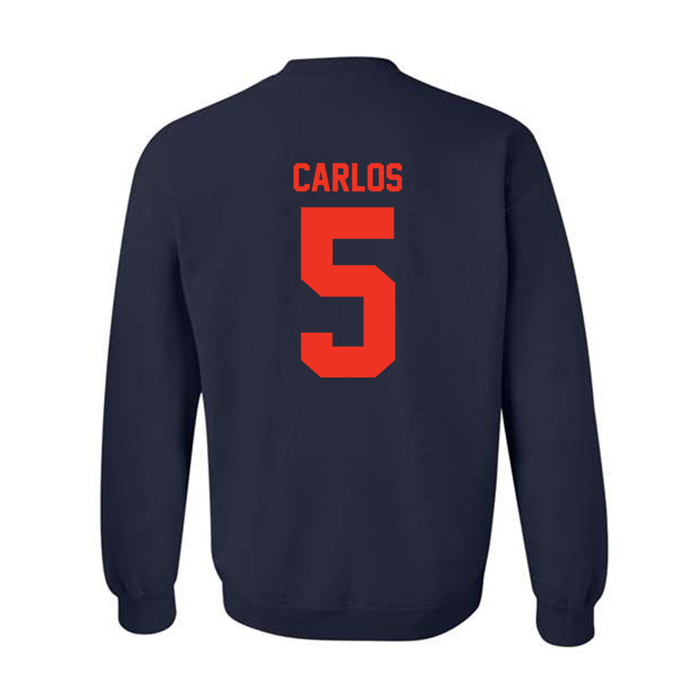 Syracuse - NCAA Men's Basketball : Jaquan Carlos - Crewneck Sweatshirt