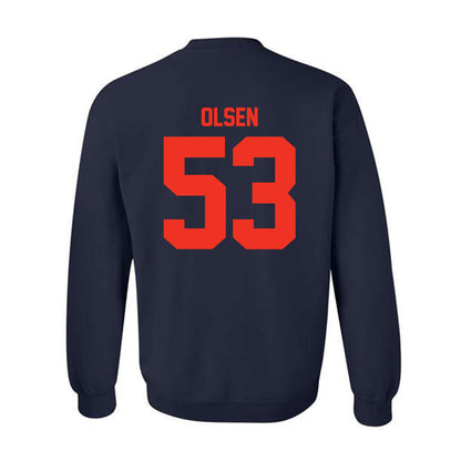 Syracuse - NCAA Football : Ted Olsen - Crewneck Sweatshirt