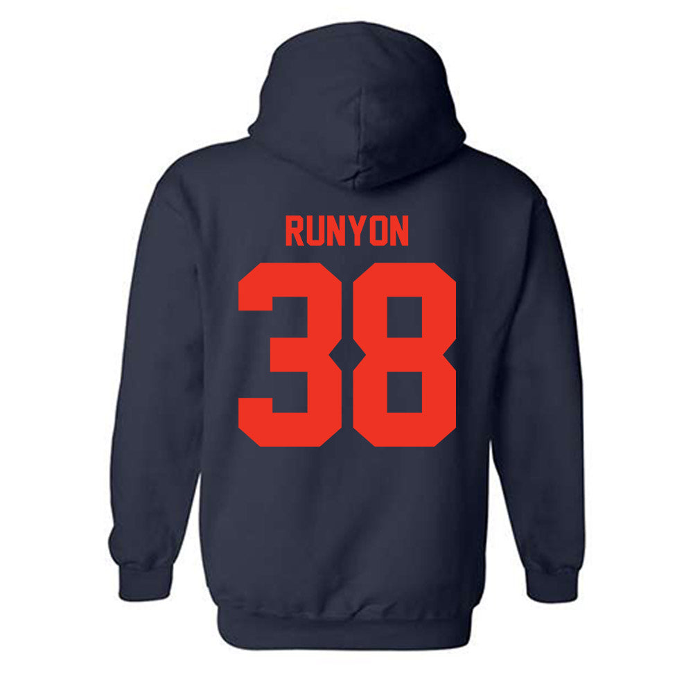 Syracuse - NCAA Football : Max Runyon - Hooded Sweatshirt