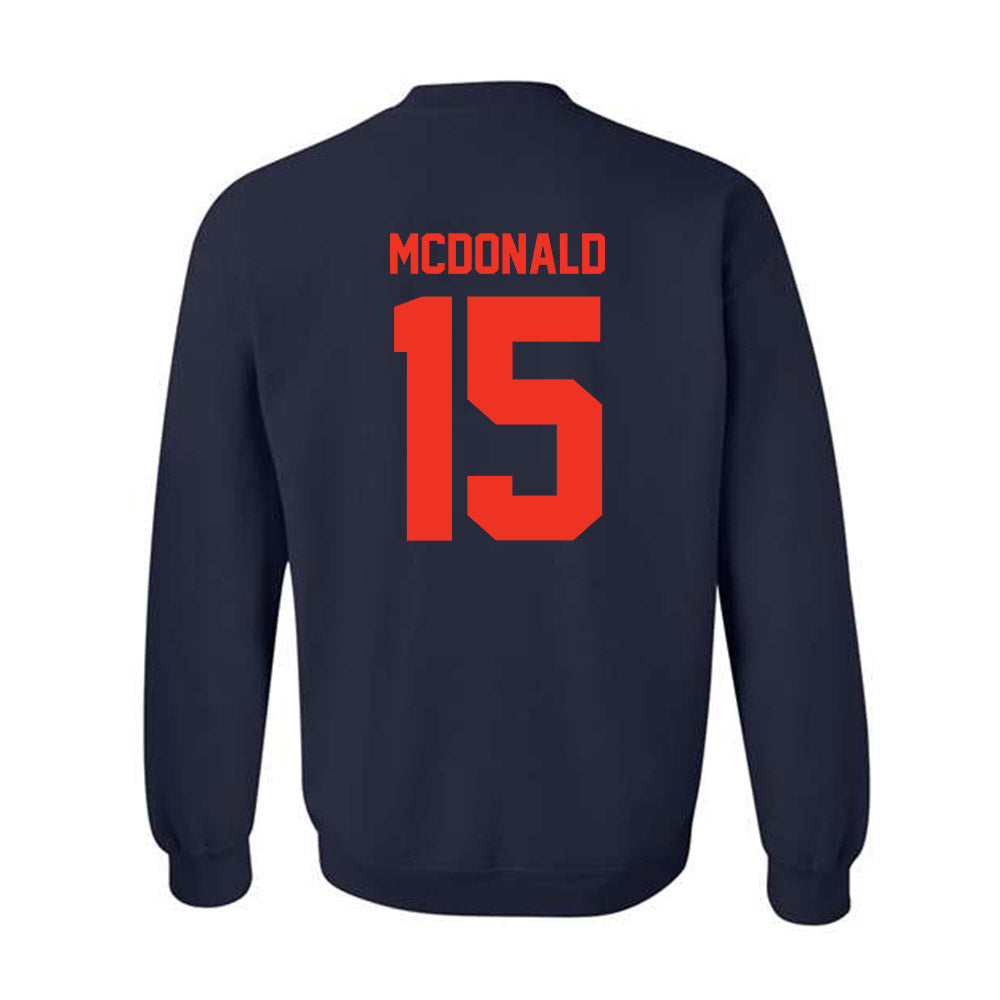 Syracuse - NCAA Football : Derek McDonald - Crewneck Sweatshirt