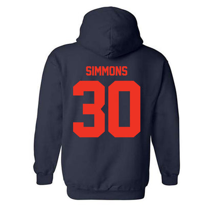 Syracuse - NCAA Football : Chase Simmons - Classic Shersey Hooded Sweatshirt-1