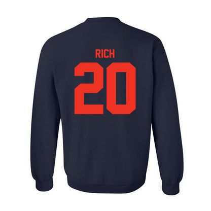 Syracuse - NCAA Women's Lacrosse : Mackenzie Rich - Classic Shersey Crewneck Sweatshirt-1