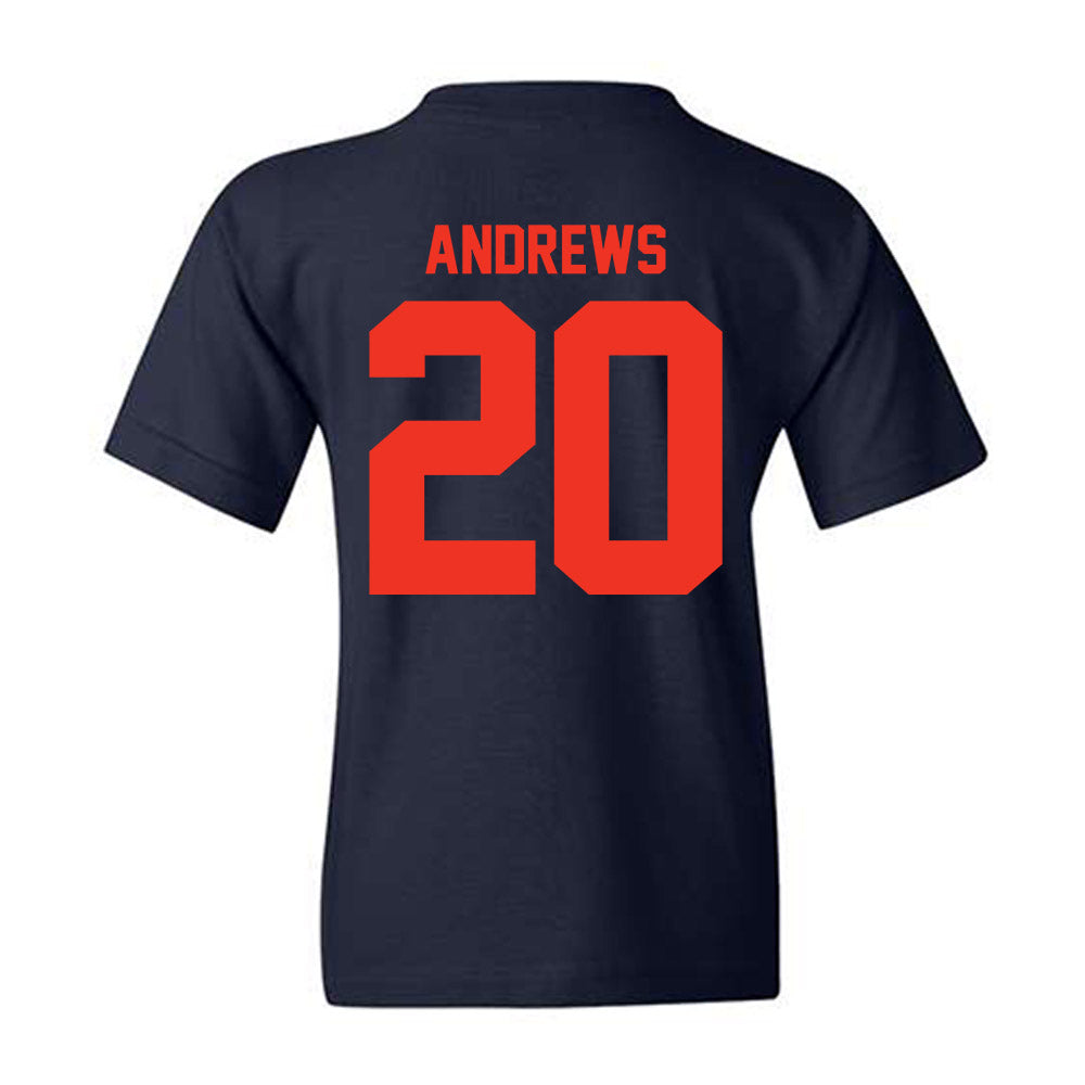Syracuse - NCAA Football : Rayshon Andrews - Classic Shersey Youth T-Shirt-1