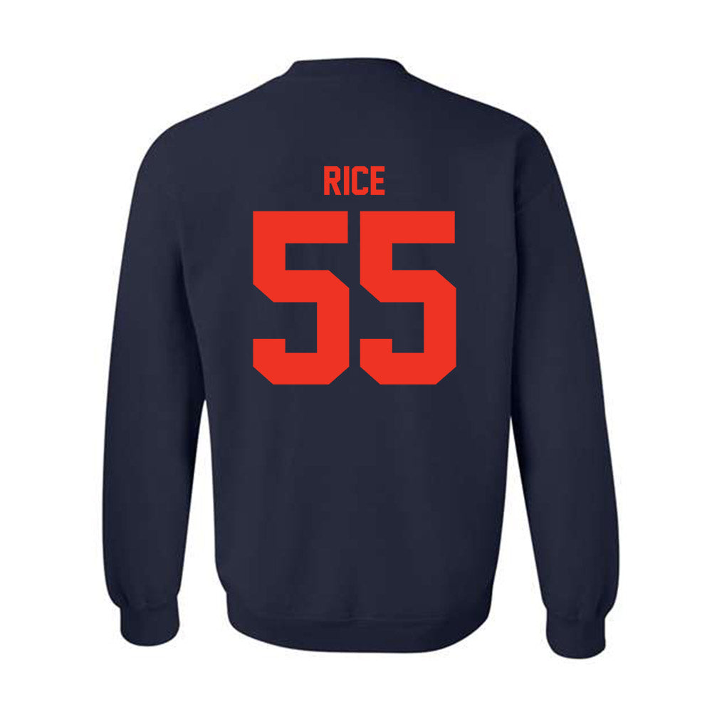 Syracuse - NCAA Football : Zach Rice - Classic Shersey Crewneck Sweatshirt-1